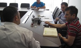 Размена на искуства со Фудбалска федерација на Азербејџан во делот на клубско лиценцирање