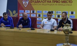 Прес - конференција на Македонија Ѓ.П и Академија Пандев спроти утрешното финале од Купот на Македонија