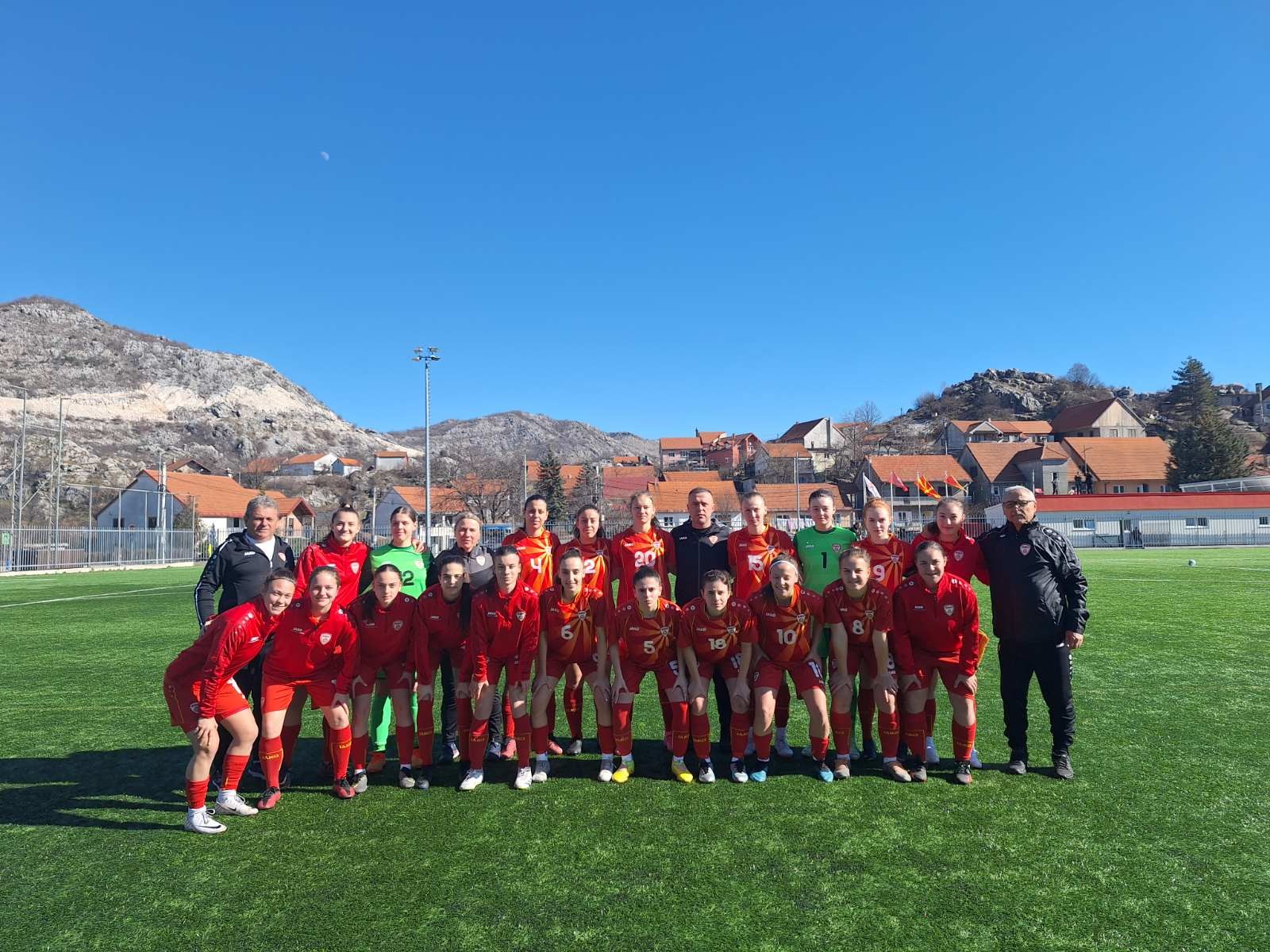 Женската репрезентација на Македонија до 19 години забележа минимална победа со 1:0 протиц Црна Гора на втората контролна средба