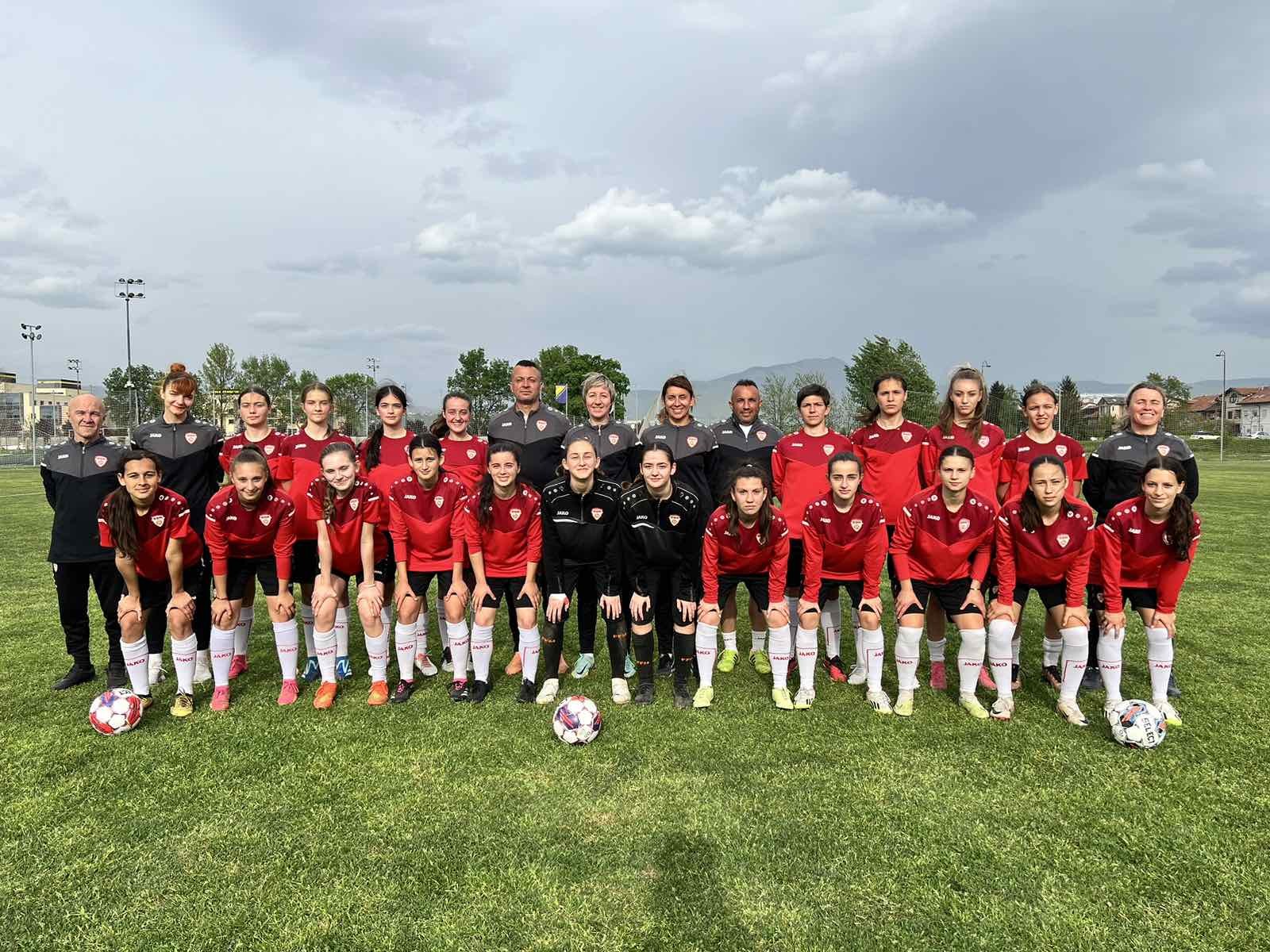 Maqedonia U16 e femrave merr pjesë në turneun zhvillimor të UEFA-së në Bosnjë dhe Hercegovinë