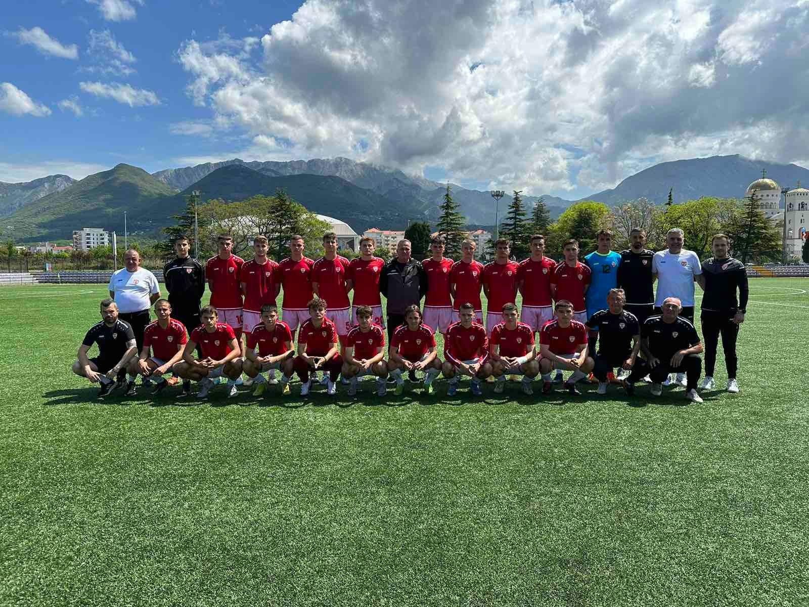 Maqedonia U19 do të luaj dy ndeshje kontrolluese ndaj Malit të Zi