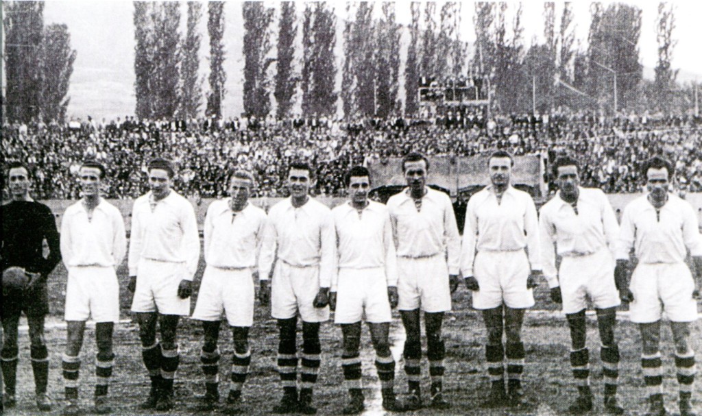 The first evening match in Skopje