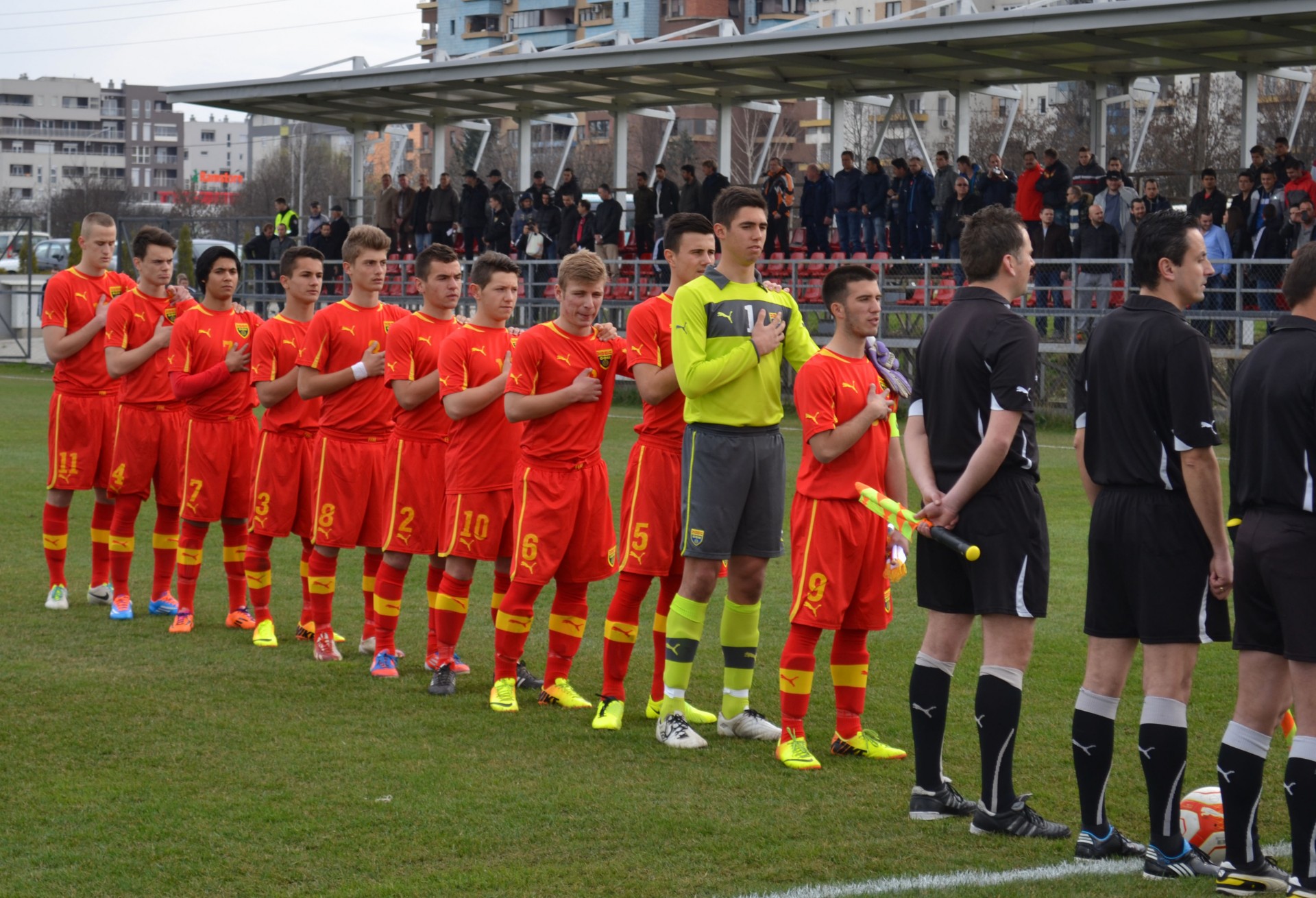 U17 and U19 are on a training camp in Dojran