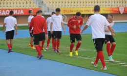 U21: Macedonia against Montenegro on 16 November, 2014