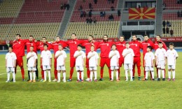 Убедлива победа на Македонија на дебито на Ангеловски