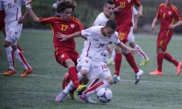 Репрезентација до 16 години: Македонија - Црна Гора 0-0