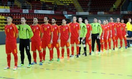 Futsall, Maqedonia dy teste me Bosnjë e Hercegovinën