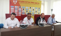 The draw for the First and Second Macedonian League and the Cup of Macedonia for the 2016/17 season is finalized