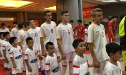 Maqedonia U 15 mundi Kirgistanin për vendin e tretë në Shangai