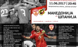 Информација за натпреварот Македонија - Шпанија