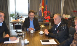 Раководството на ФФМ оствари работна средба со градоначалникот на Прилеп