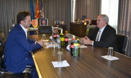 Претседателот на ФФМ, Муамед Сејдини одржа состанок со амбасадорот на Косово, Ѓерѓ Дедај