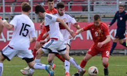 Македонската репрезентација до 19 години загуби од Грузија на првиот контролен дуел