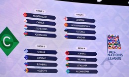 Лига на Нации: Македонија во група 2 од Ц сегментот
