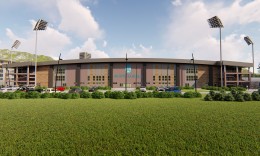 ФФМ го претставува основниот проект за западната трибина од Градскиот стадион во Штип