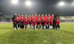 Официјален тренинг на женската репрезентација во Казахстан