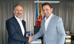 Невзат Бејта гостин во Куќа на фудбалот. Првиот човек на ФФМ, Муамед Сејдини ја потврди заложбата за поддршка на сите региони во државата