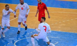 Maqedonia në futsall, dy ndeshje ndaj Portugalisë
