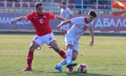 Македонија до 17 години: Нерешено 1:1 против Малта на првиот контролен натпревар