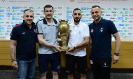 Press conference for tomorrow's final of the Macedonian Cup