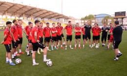 Maqedonia U21 zhvillon stërvitjen zyrtare në Stamboll para ndeshjes me Ukrainën
