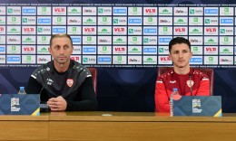 Milevski dhe Bardhi në konferencë për shtyp para ndeshjes me Gjibraltarin