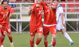 Maqedonia U21 fiton edhe ndeshjen e dytë kontrolluese ndaj Bosnjës
