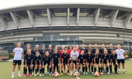 Женска репрезентација на Македонија до 15 години: Развоен турнир во Стара Пазова, Србија