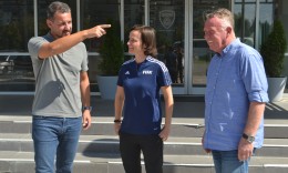 FIFA Regional Technical Consultant Caroline Brown made a visit in FFM