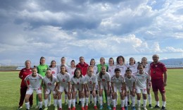 Women's national team of Macedonia U19: 1:1 against Belarus