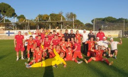Macedonia under-21 celebrated a victory over Finland after the better execution of penalties at the international control tournament