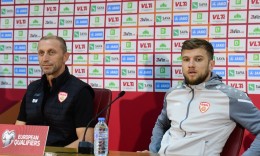 Official press conference of the Macedonian A national team