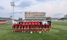Maqedonia U17 e femrave fiton bindshëm Gjeorgjinë në ndeshjen e parë eliminatore në Kosovë