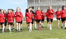 Женската репрезентација на Македонија до 19 години забележа убедлива победа со 4:0 над Молдавија