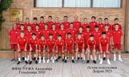 Maqedonia U14 barazon 1:1 me Slloveninë