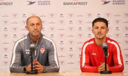 Milevski and Bardi at an official press conference: There is great energy in the team and we will use it