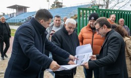 Fillojnë punimet për tribunën e re në stadiumin Biljanini Izvori në Ohër